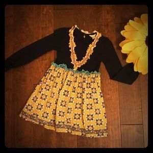 Matilda Jane Long Sleeved Girl’s Fall Dress EUC